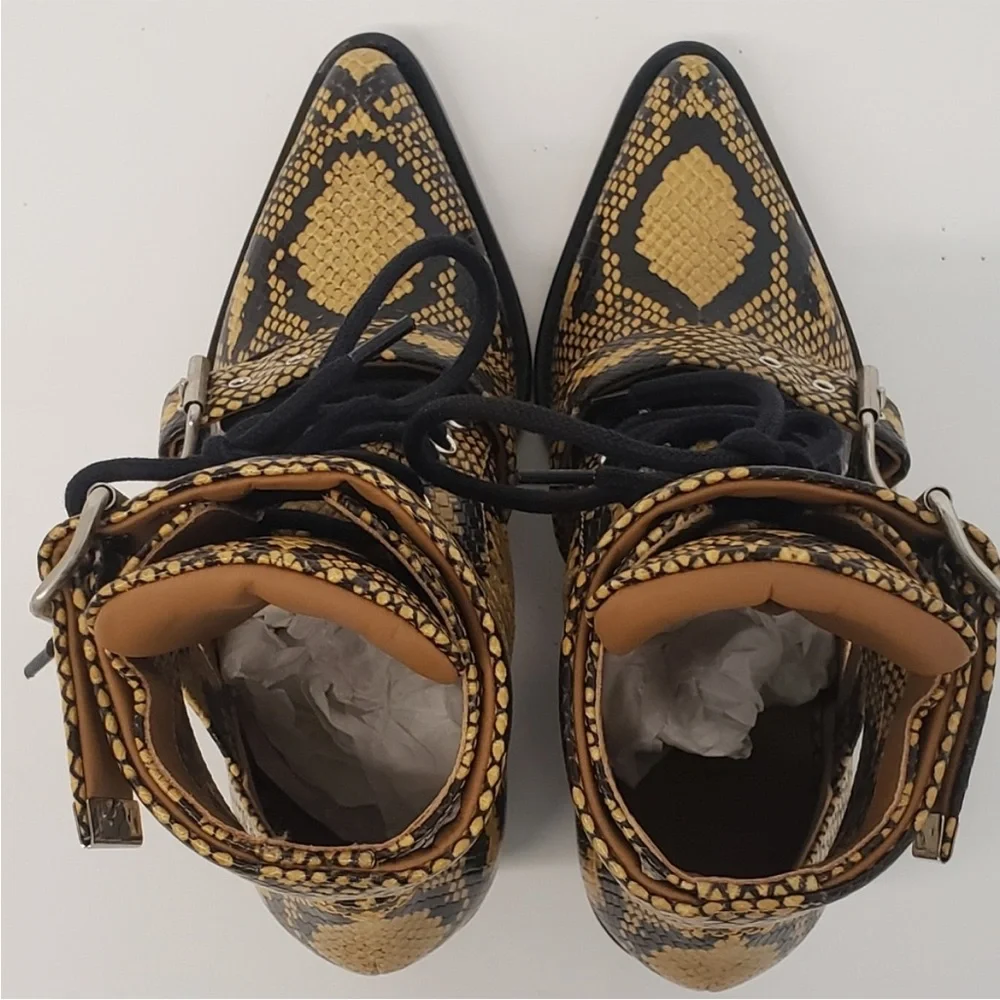 Chloe Rylee Python Print Medium Ankle
Boots - Picture 8 of 14